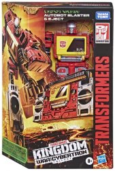 TRANSFORMERS WAR FOR CYBERTRON KINGDOM VOYAGER WFC-K44 AUTOBOT BLASTER & EJECT