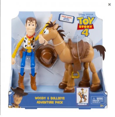Toy Story 4 Woody & Bullseye Adventure Pack