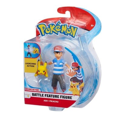 Pokemon Battle Feature Figure Pack Ash & Pikachu