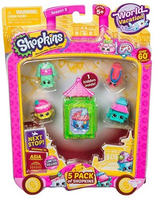 Shopkins 5 Pack S8 - Asia