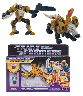 Transformers Retro G1 Headmaster Wierdwolf